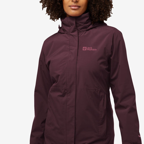 Jack Wolfskin ROTWAND 3IN1 JACKET W - Jacken bei PeakStyle