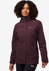 Jack Wolfskin ROTWAND 3IN1 JACKET W - Jacken bei PeakStyle