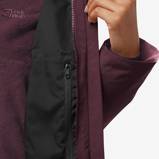 Jack Wolfskin ROTWAND 3IN1 JACKET W - Jacken bei PeakStyle