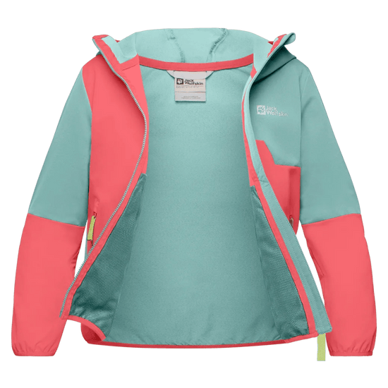 Jack Wolfskin TURBULENCE HOODED JACKET K - Jacken bei PeakStyle