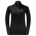 Jack Wolfskin W ALPSPITZE WOOL LS HZ - PeakStyle