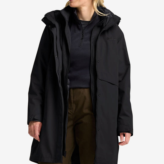Jack Wolfskin W BAYLIGHT 3IN1 COAT W - Mäntel & Parkas bei PeakStyle