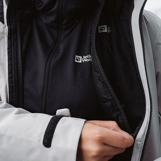 Jack Wolfskin W FLOWLINE 3IN1 JACKET W - Wintersportjacken bei PeakStyle