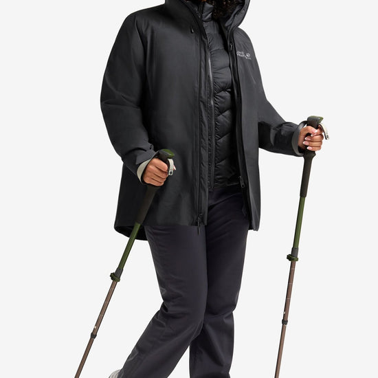 Jack Wolfskin W ICECAPE 3IN1 DOWN JACKET W RDS - Mäntel & Parkas bei PeakStyle
