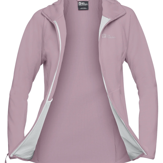 Jack Wolfskin W KOLBENBERG HOODED FZ W - Midlayer bei PeakStyle