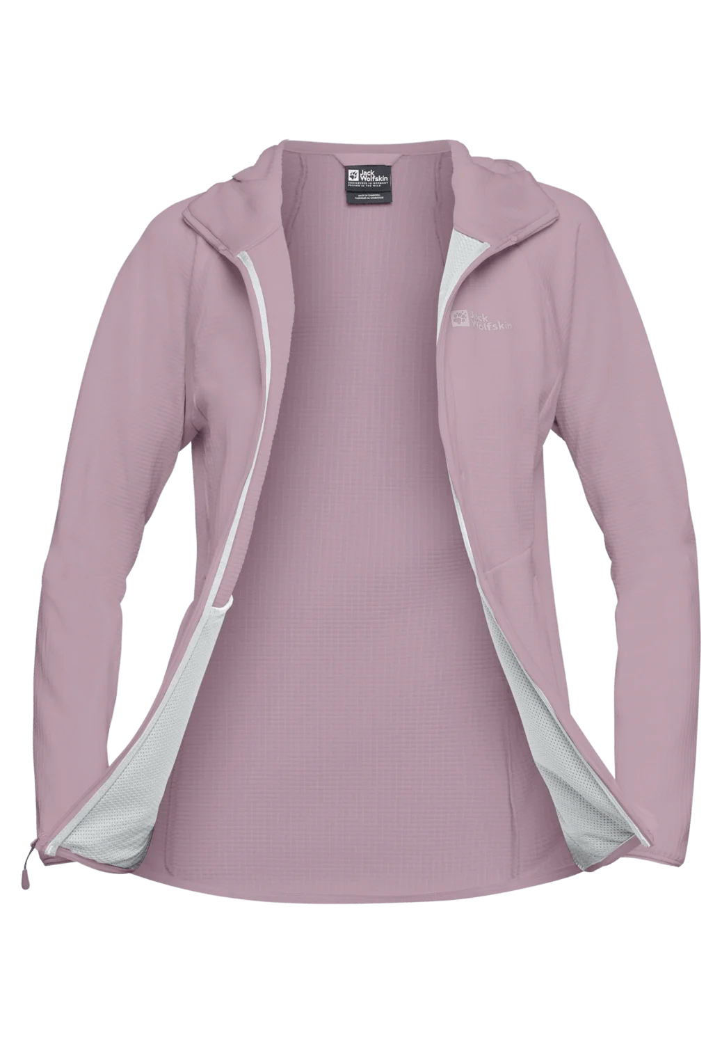 Jack Wolfskin W KOLBENBERG HOODED FZ W - Midlayer bei PeakStyle