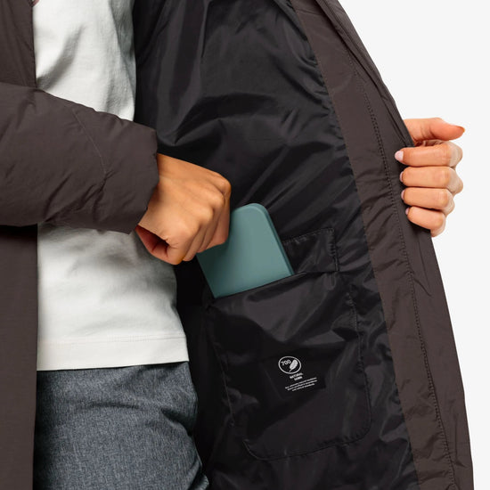 Jack Wolfskin W MARIENPLATZ COAT W RDS - Mäntel & Parkas bei PeakStyle