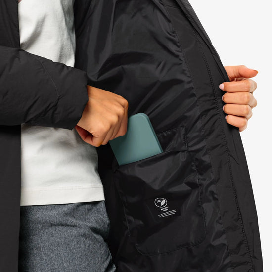 Jack Wolfskin W MARIENPLATZ COAT W RDS - Mäntel & Parkas bei PeakStyle