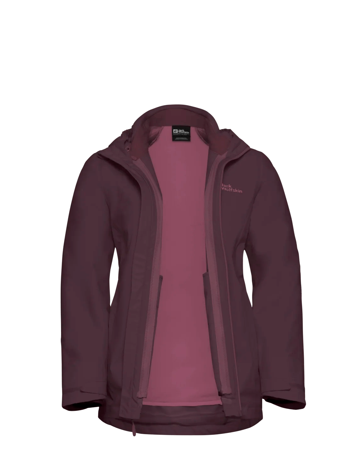 Jack Wolfskin W MOONRISE 3IN1 JACKET W - Jacken bei PeakStyle