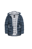 Jack Wolfskin W NEBELHORN DOWN HOODY W RDS - bei PeakStyle