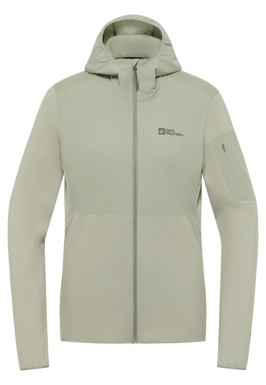 Jack Wolfskin W PRELIGHT TRAIL HOODY W - Midlayer bei PeakStyle