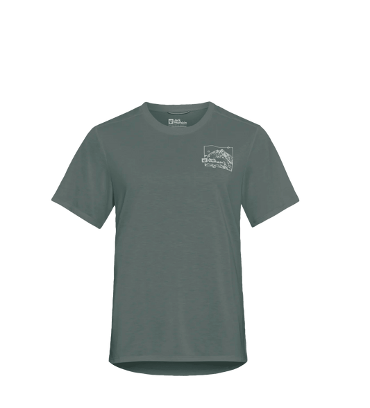 Jack Wolfskin W VONNAN GRAPHIC T W - Unterwäsche bei PeakStyle