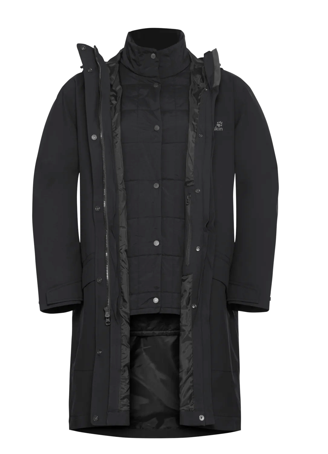 Jack Wolfskin W WINTERDUNE 3IN1 COAT W - Mäntel & Parkas bei PeakStyle