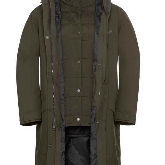 Jack Wolfskin W WINTERDUNE 3IN1 COAT W - Mäntel & Parkas bei PeakStyle
