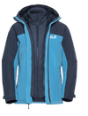 Jack Wolfskin WILD PLACES 3IN1 JACKET W - Jacken bei PeakStyle