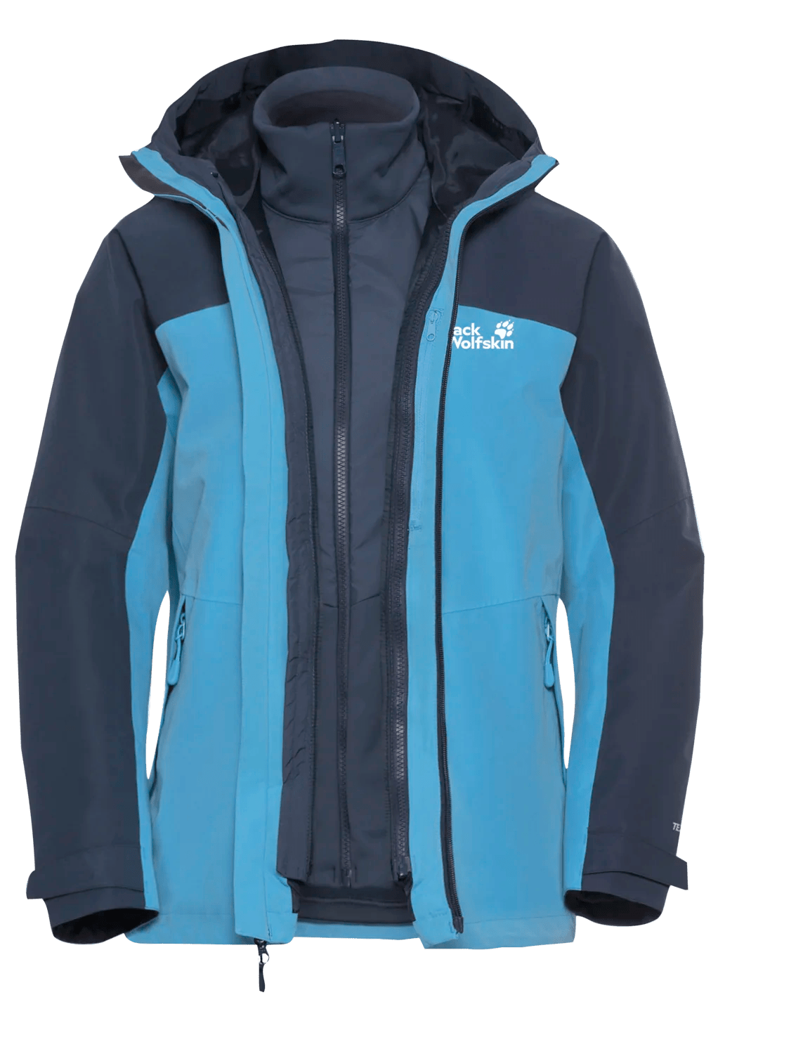 Jack Wolfskin WILD PLACES 3IN1 JACKET W - Jacken bei PeakStyle
