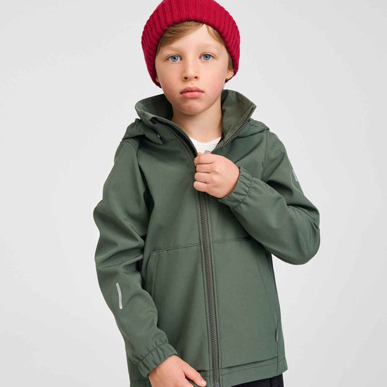 Reima Koivula Softshelljacke in Thyme Green – weitere Ansicht