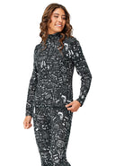 Krimson Klover W GRAFFITI BASELAYER TOP - PeakStyle