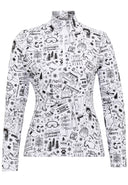 Krimson Klover W GRAFFITI BASELAYER TOP - PeakStyle