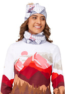 Krimson Klover W ILLUSTRATED NECK GAITER - PeakStyle