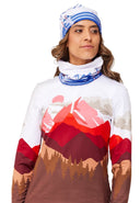 Krimson Klover W ILLUSTRATED NECK GAITER - PeakStyle