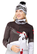 Krimson Klover W ILLUSTRATED NECK GAITER - PeakStyle