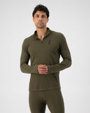 Mons Royale M CASCADE 1/4 ZIP - PeakStyle