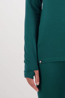 Mons Royale W CASCADE 1/4 ZIP - PeakStyle