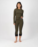 Mons Royale W CASCADE 3/4 LEGGING - PeakStyle