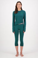 Mons Royale W CASCADE 3/4 LEGGING - PeakStyle