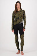 Mons Royale W CASCADE LEGGING PRINT - PeakStyle