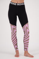 Mons Royale W CASCADE LEGGING PRINT - PeakStyle