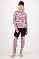 Mons Royale W CASCADE LEGGING PRINT - PeakStyle