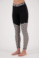 Mons Royale W CASCADE LEGGING PRINT - PeakStyle