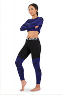 Mons Royale W CASCADE LEGGING PRINT - PeakStyle