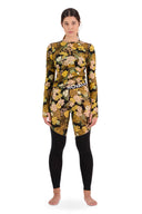 Mons Royale W CASCADE LEGGING PRINT - PeakStyle