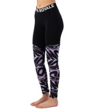 Mons Royale W CASCADE LEGGING PRINT - PeakStyle