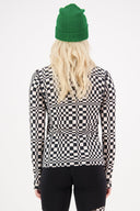 Mons Royale W CASCADE MOCK NECK LS PRINT - PeakStyle