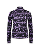 Mons Royale W CASCADE MOCK NECK LS PRINT - PeakStyle