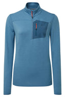 Mountain Equipment W LUMIKO ZIP T - Stellar - Majolica XS - 8 Midlayer - PeakStyle
