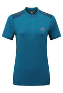 Mountain Equipment W NAVA SS ZIP - T - PeakStyle