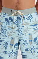 ONeill M HYPERFREAK MYSTO SCALLOP 20'' BOARDSHORTS - PeakStyle