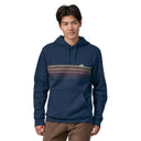 Patagonia LINE LOGO RIDGE STRIPE UPRISAL HOODY - PeakStyle