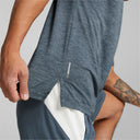 Puma M TRAIN FAV HEATHER CAT TEE - PeakStyle