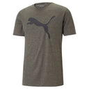 Puma M TRAIN FAV HEATHER CAT TEE - PeakStyle