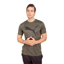 Puma M TRAIN FAV HEATHER CAT TEE - PeakStyle