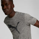 Puma M TRAIN FAV HEATHER CAT TEE - PeakStyle