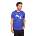 Puma M TRAIN FAV HEATHER CAT TEE - PeakStyle