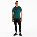 Puma M TRAIN FAV HEATHER CAT TEE - PeakStyle