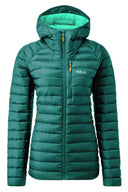 Rab W MICROLIGHT ALPINE LONG JACKET - PeakStyle